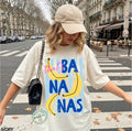 Bananas Summer Fruit Food Pun Retro Banana Summer Comfort Colors (1)