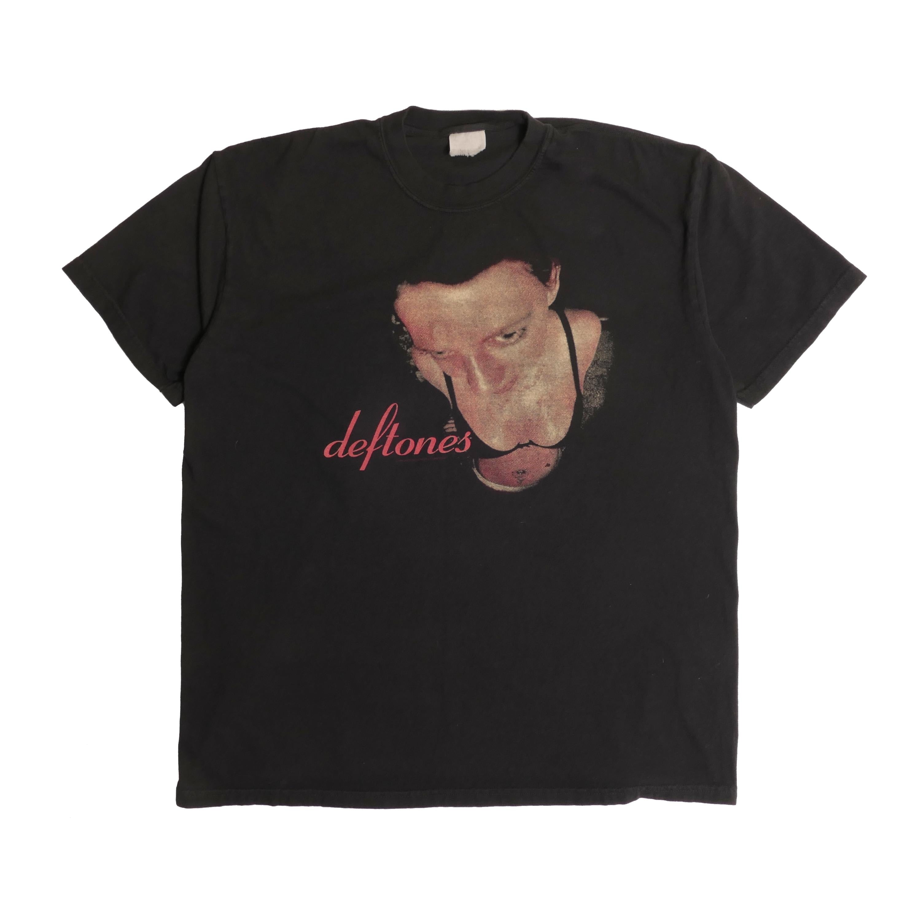 Deftones Around Fur Tee Hardcore Metal Post Punk Wave Alternative Rock Noise Grunge Band 100 Heavyweight Xl (1)