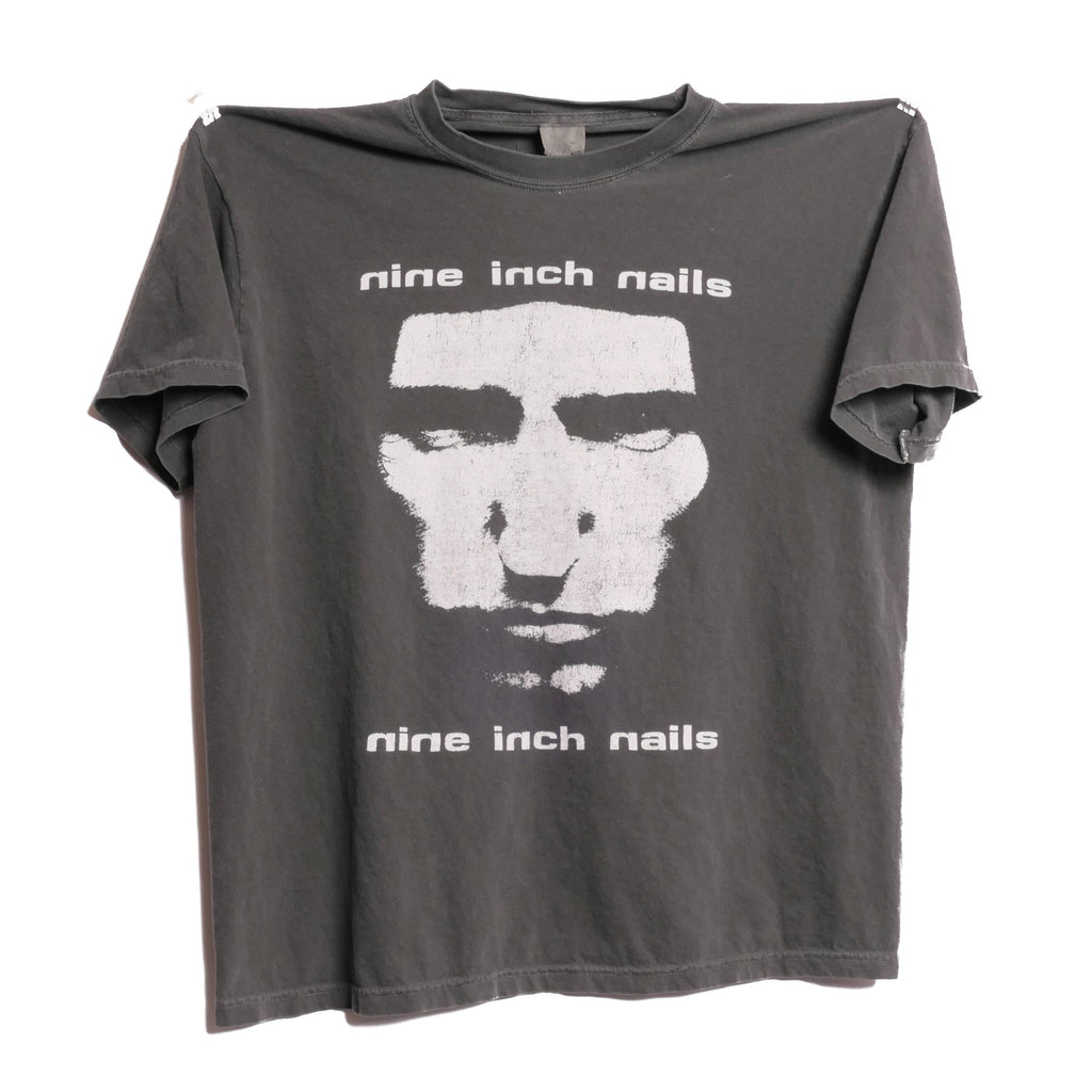 Nine Inch Nails Nin Downward Spiral Band Tee Industrial Post Metal Experimental Metal Ultra Faded Boxy Glam Rock Alternative Xl (1)
