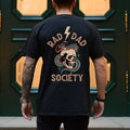 Rad Dad Society Dad Club Dad Life Tee First Fathers Day Dad Papa Husband Daddy (1)