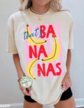 Bananas Summer Fruit Food Pun Retro Banana Summer Comfort Colors (1)