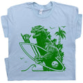 Surfing Vintage Surf Ladies Guys Surfboard Retro Surfing Surfer Tee (1)
