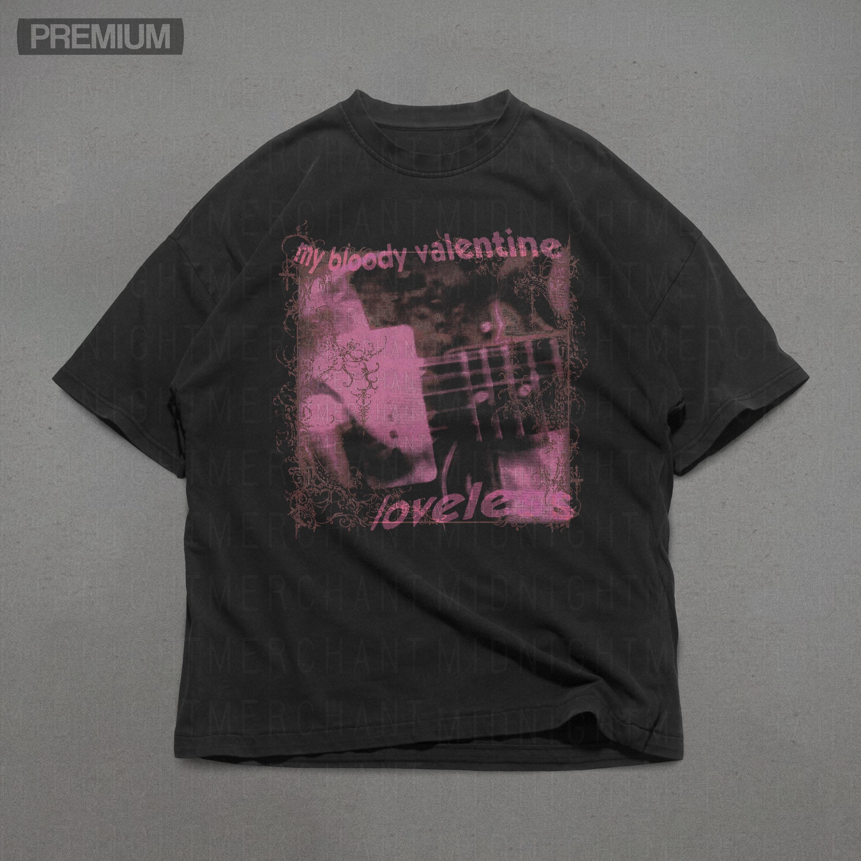 Bloody Valentine Loveless Comfort Colors 90s Shoegaze Band Tee 90s Retro Y2k Band (1)