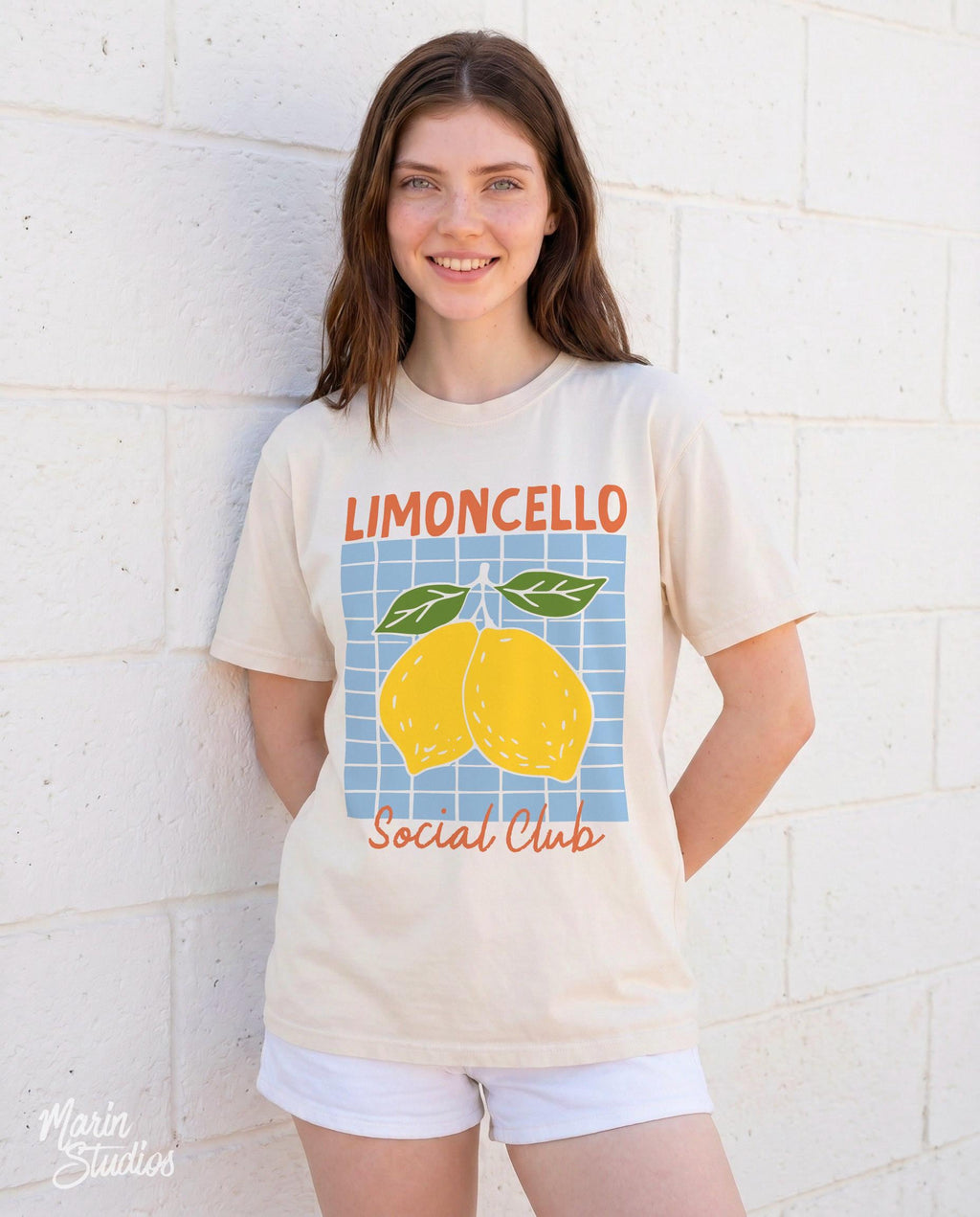 Limoncello Social Club Amalfi Lemon Comfort Colors Italian Summer (1)