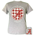 Alabama Buffalo Plaid Sport Grey-SS-54