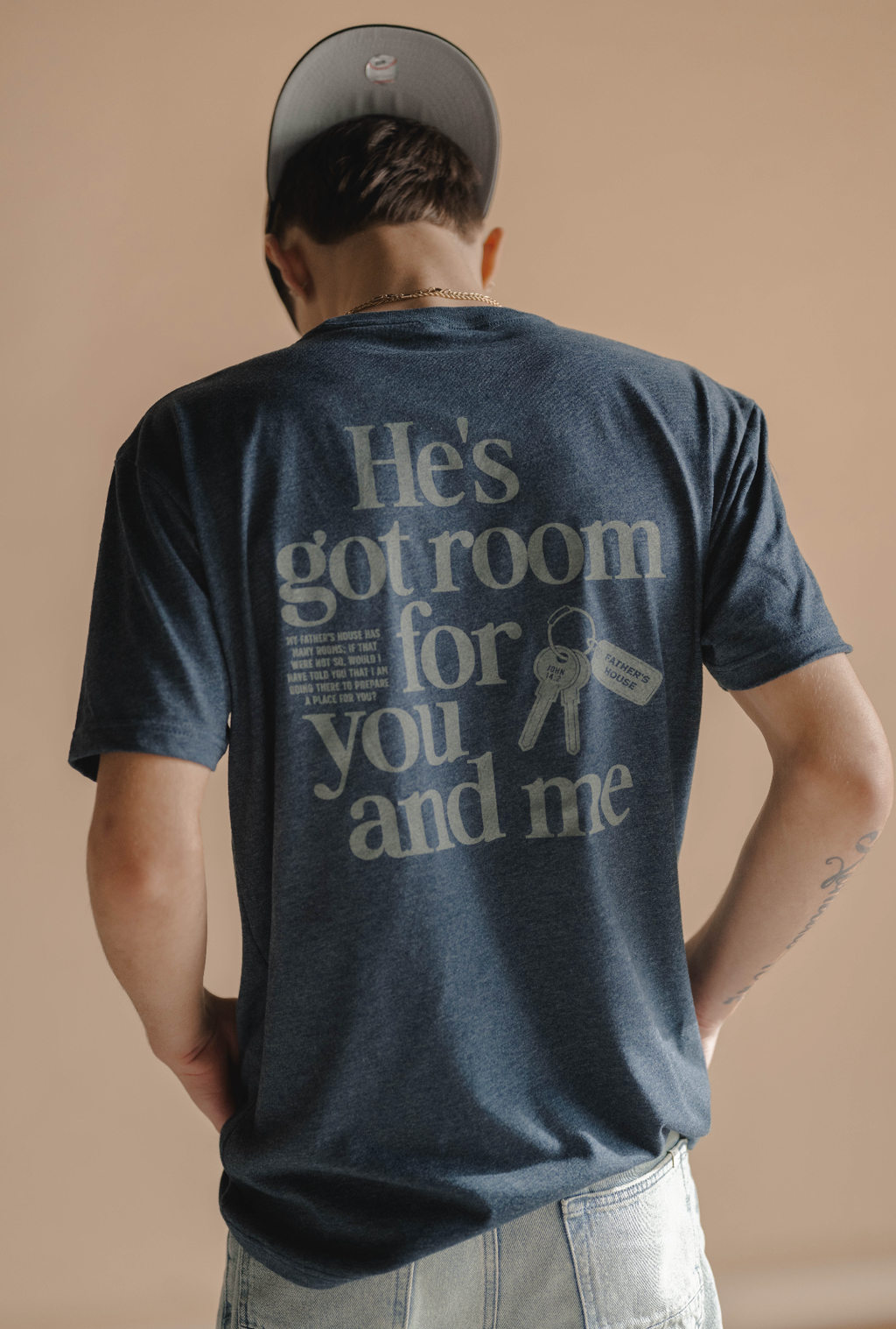 He's Got Room Tee- Mens | Christian Tee