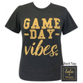 Lulu Mac-Game Day Vibes-Dark Grey Heather SS-LM31