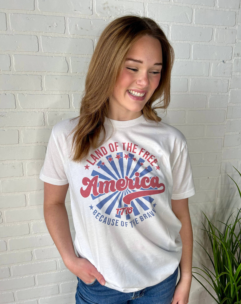 Land of the Free Graphic Tee