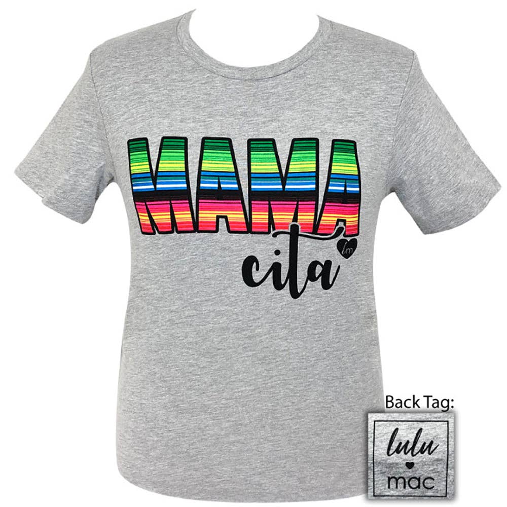 Lulu Mac-Mama Cita-Athletic Heather SS-LM11