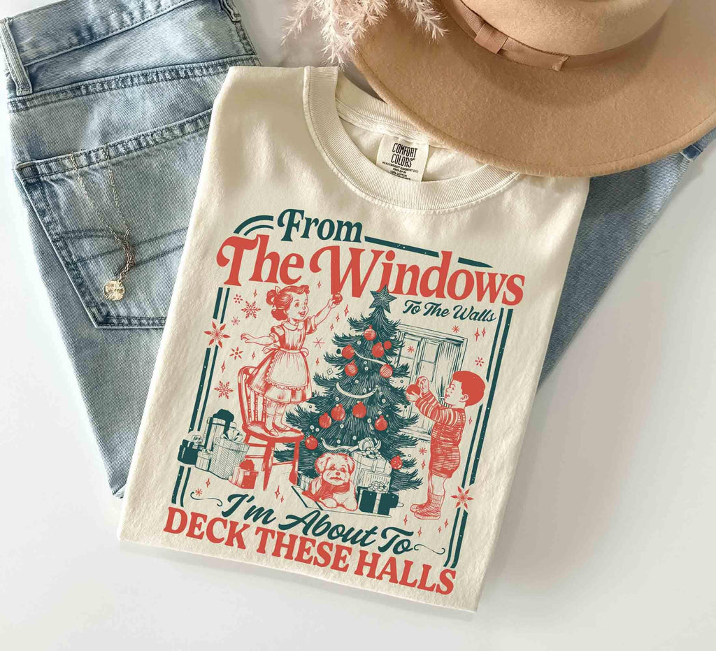 Deck the Halls Funny Christmas Sweater