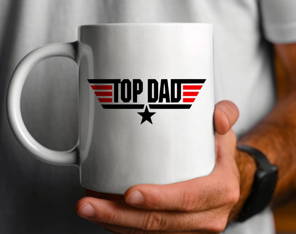 Top Dad - Funny Movie Father's Day Coffee Mug