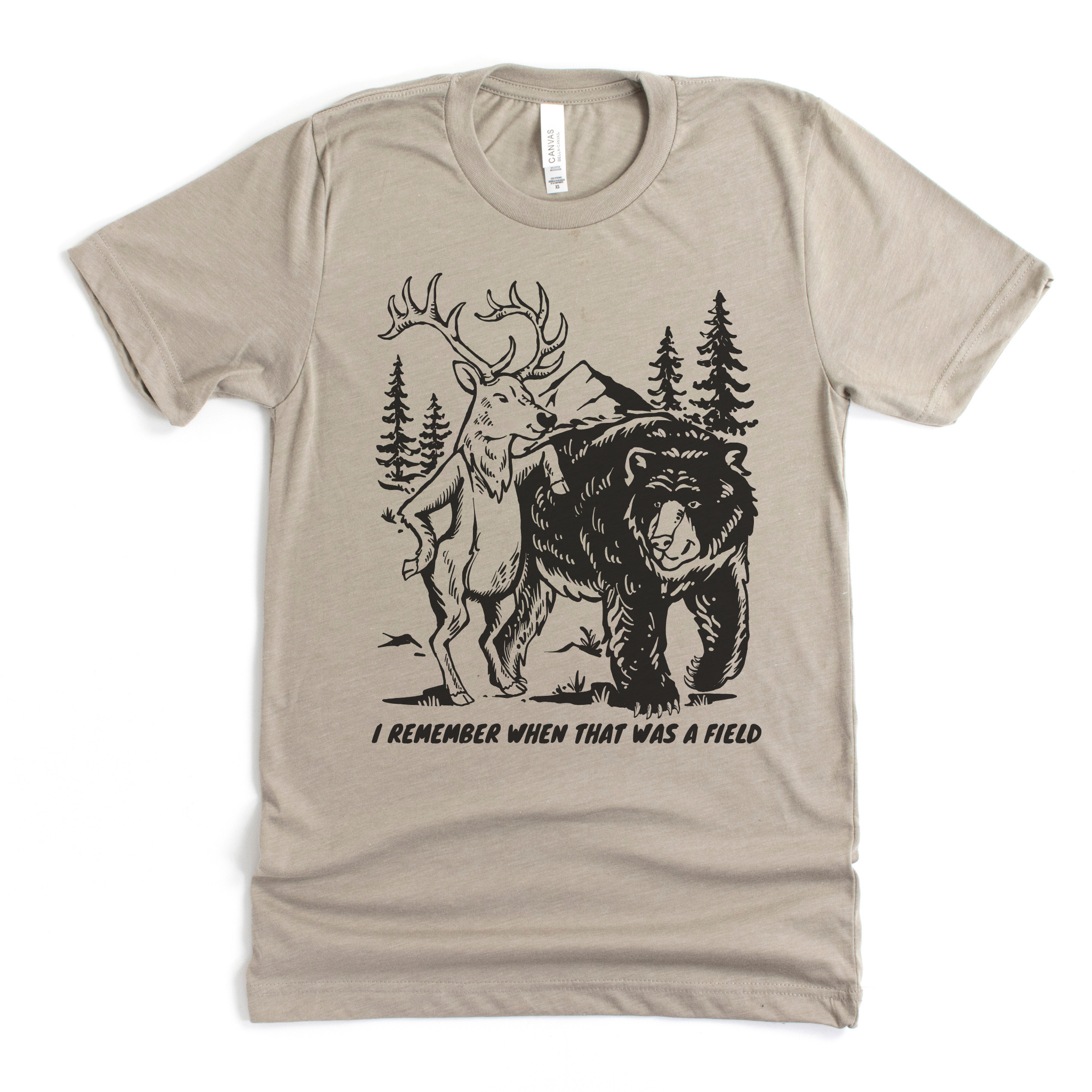 I Remember When That Was A Field Graphic Tee 306