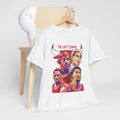 Colorful Basketball Tribute Tee, Unisex Cotton Shirt