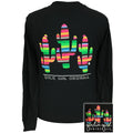 Serape Cactus Black LS-1847