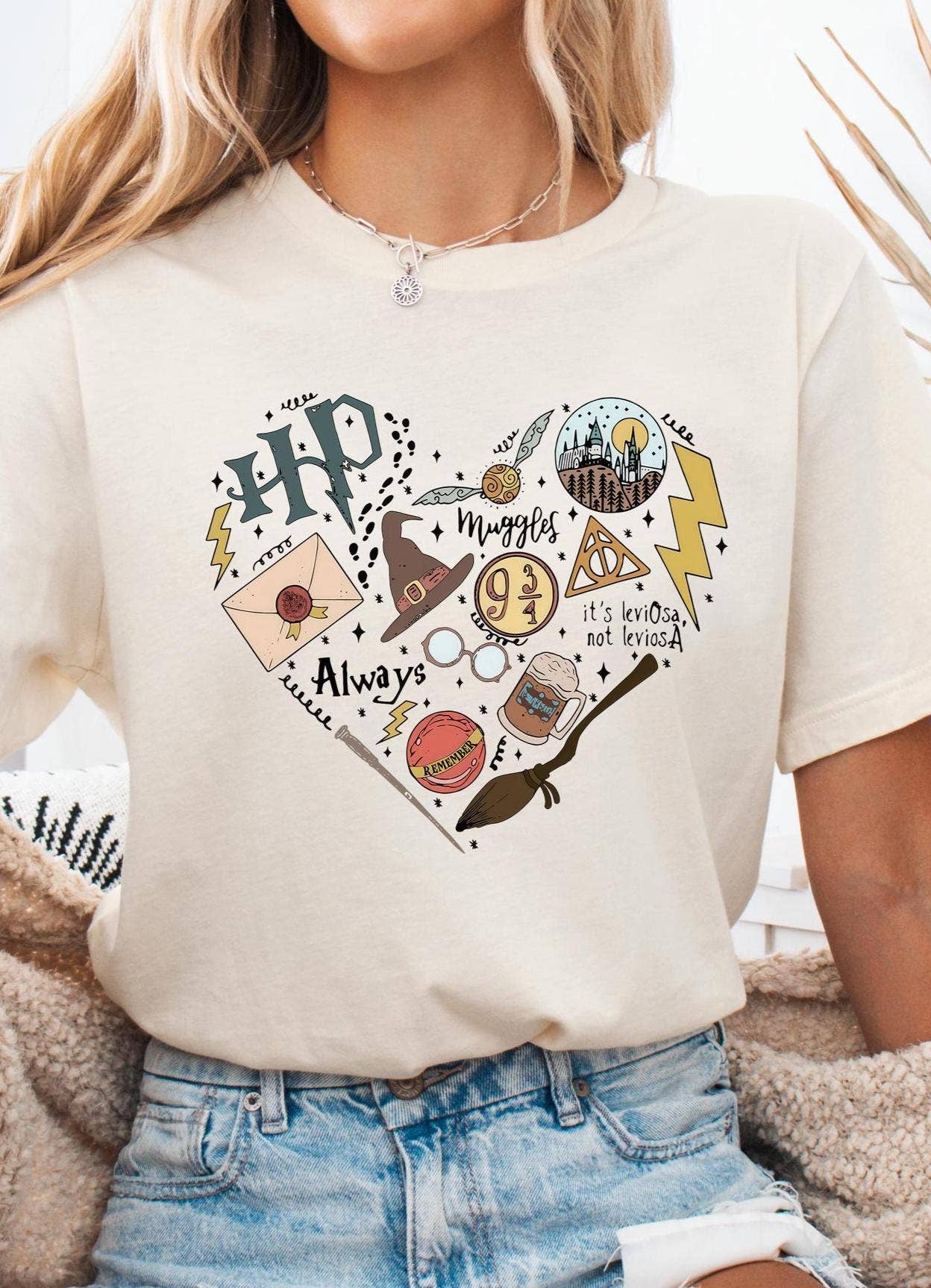Fantasy Book Lover Tee - Halloween Gift For Hp Fans