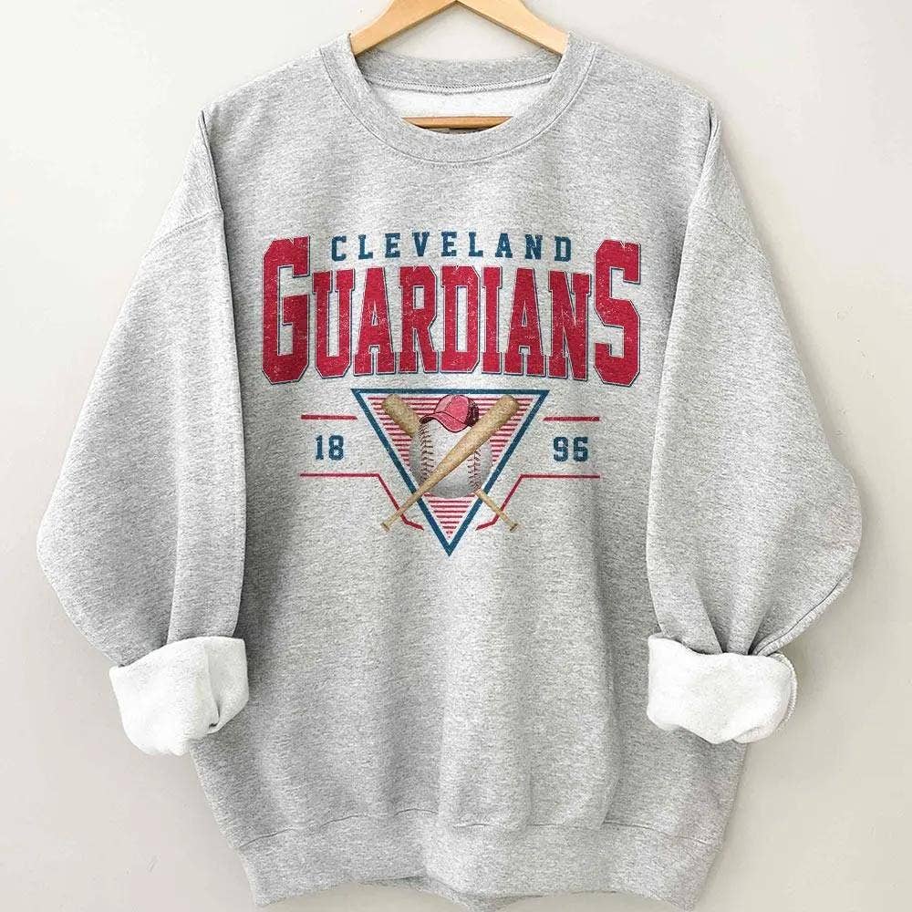 Cleveland Baseball Vintage Style Crewneck Sweatshirt