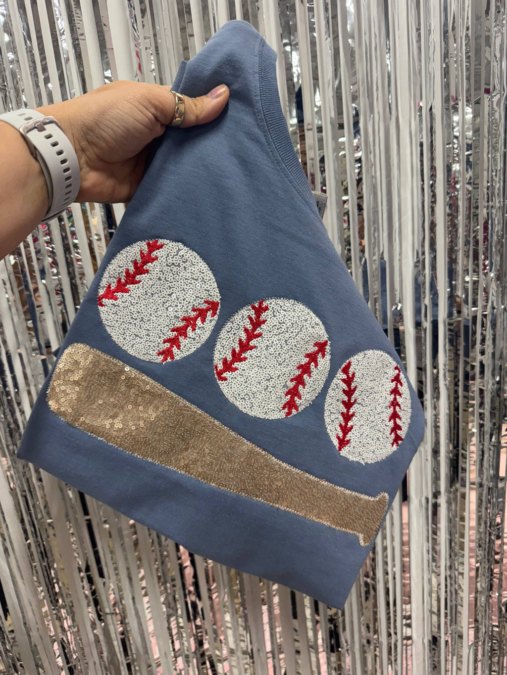 Baseball and Bat Short Sleeve T