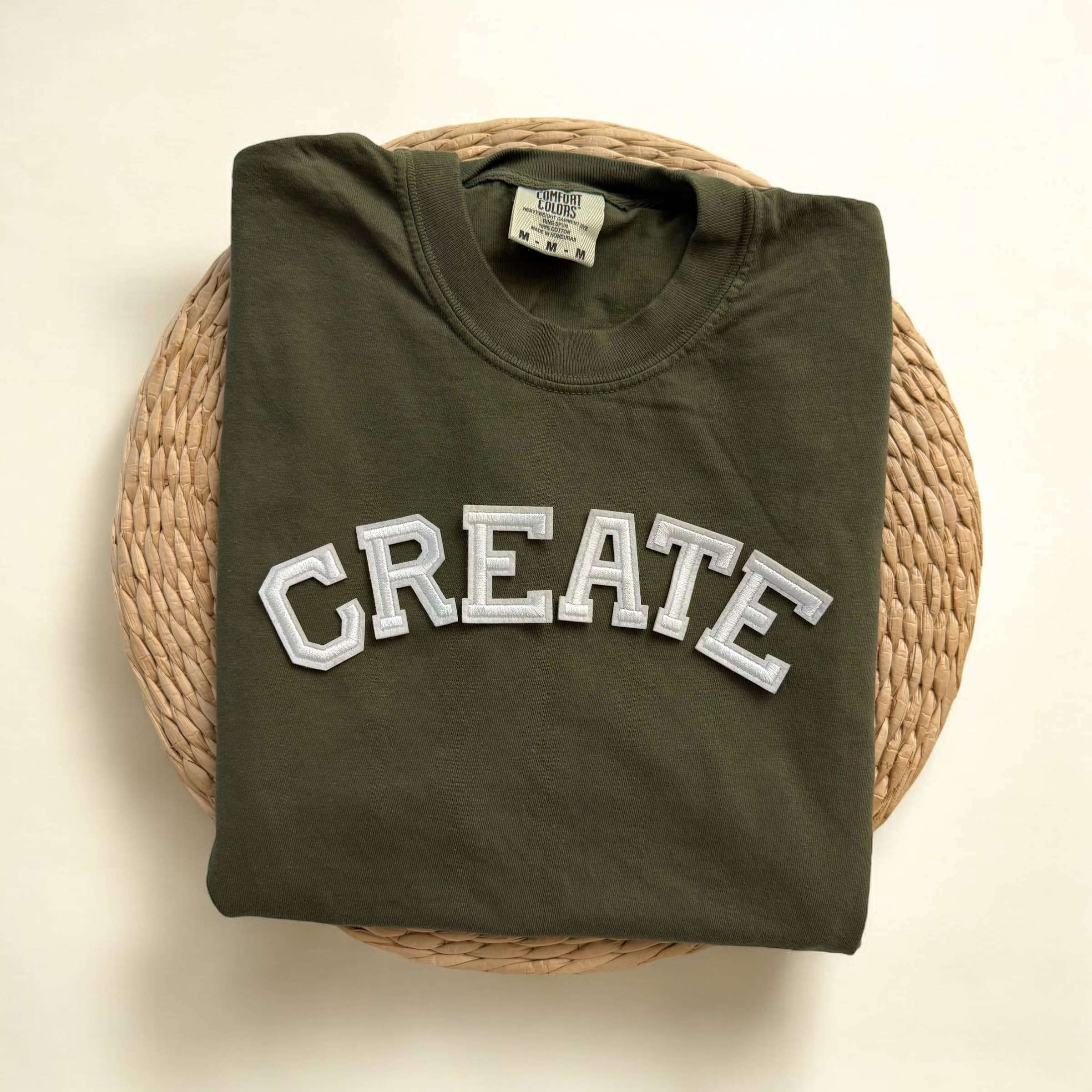 Create Comfort Colors Short Sleeve Shirt, Craft Store Merch