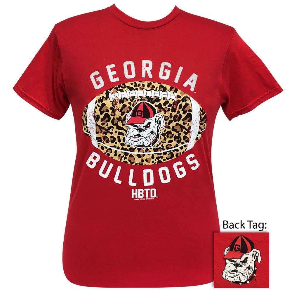 Georgia Leopard Football Red Ss