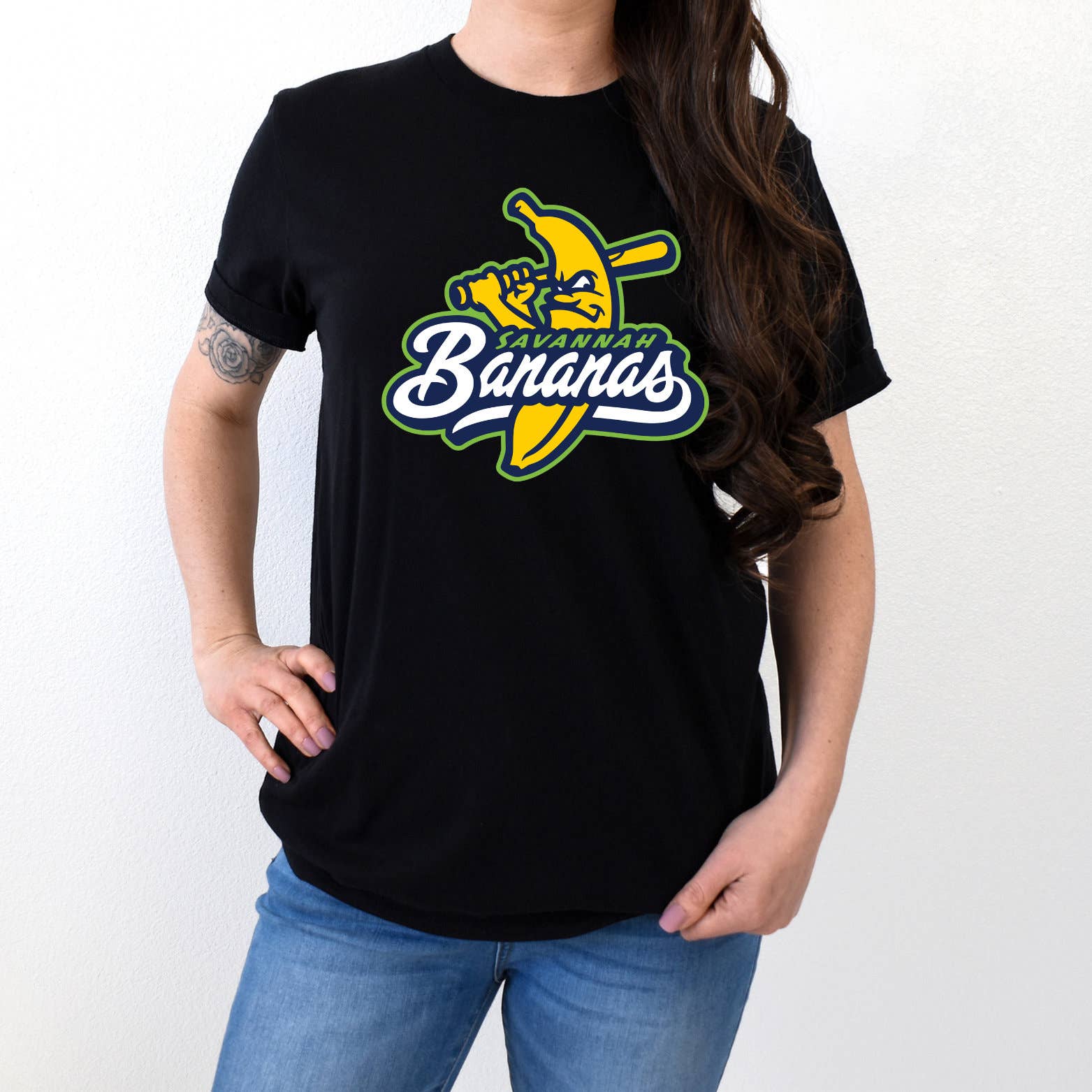 Savannah Banana Baseball Logo Tee Unisex Jersey Shirt
