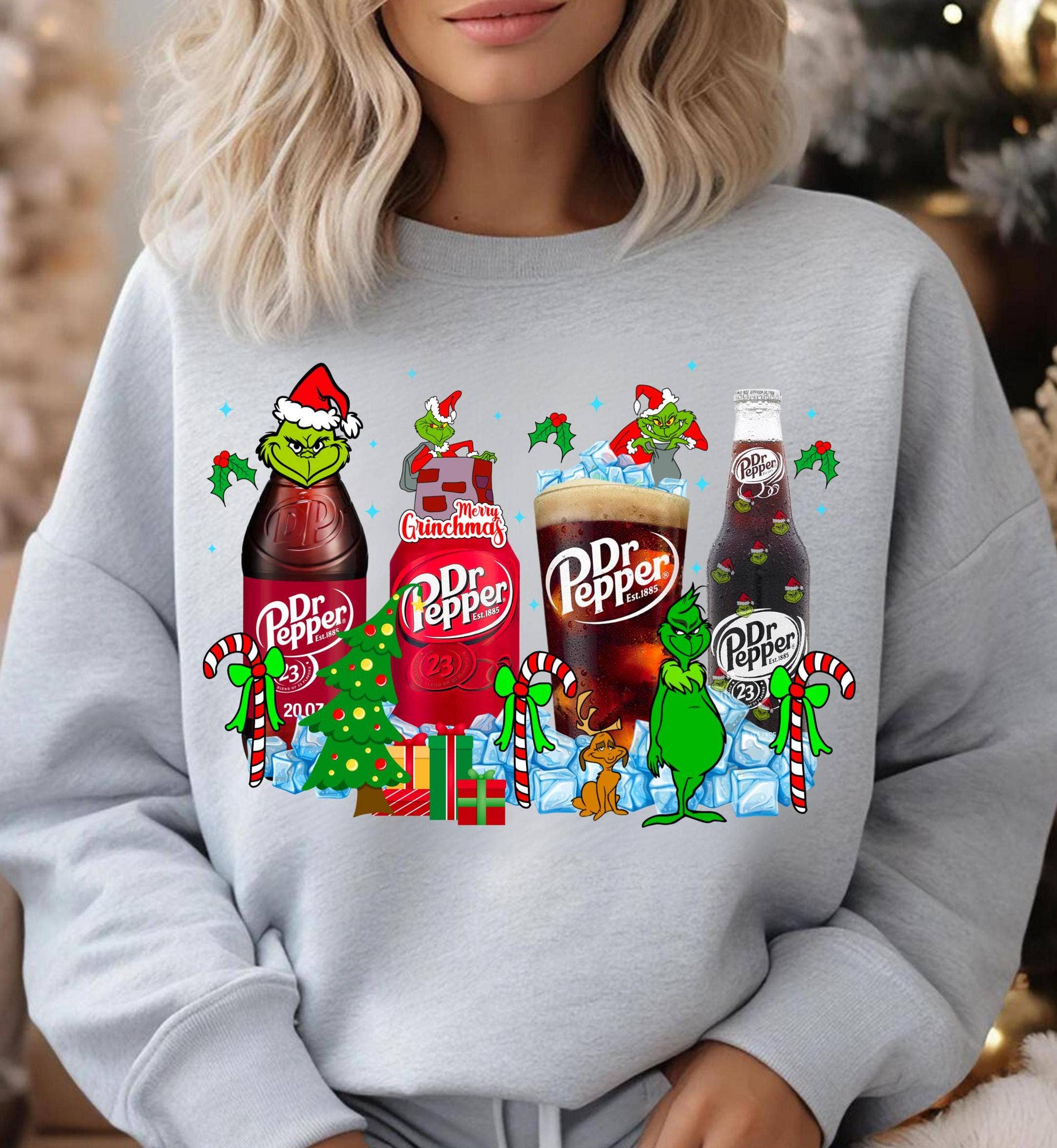 Grinchmas Dr Pepper Shirt, Trending Christmas Sublimation