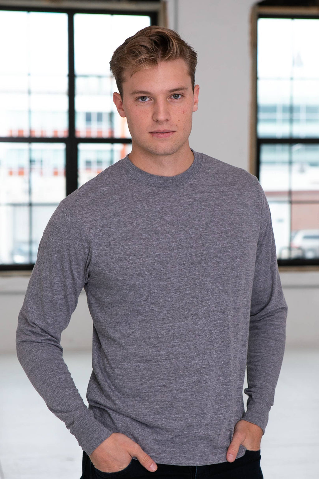 Unisex Triblend Long Sleeve Tee