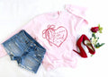 Top Seller You Are Loved Pink Christian Graphic Sweatshirt