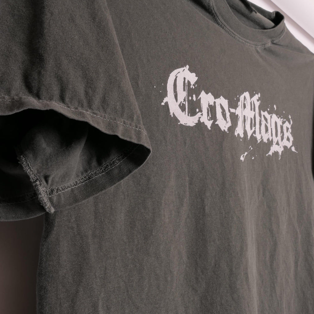 Cro-Mags Hardcore Punk Band Tee Ultra Faded Heavyweight Post Metal Alternative Grunge Heavy Rock Punk Xl (2)