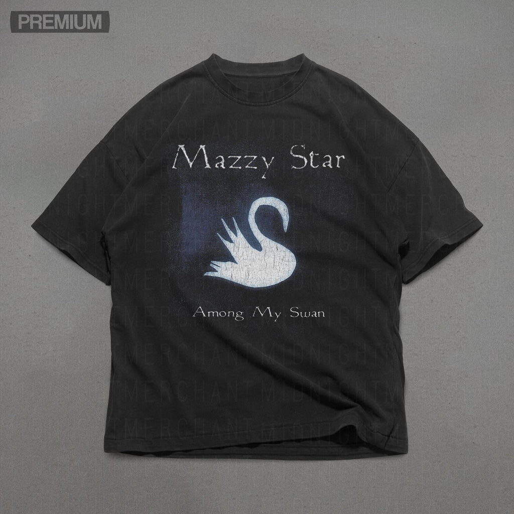 Mazzy Star Among Swan Comfort Colors Mazzy Star Baggy Band Tees 90s Band (2)