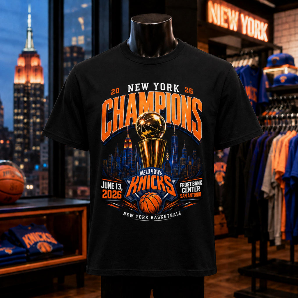 York Basketball Champions 2026 York Knicks Champions Unisex T-shirt, Sweatshirt, Hoodie (2)