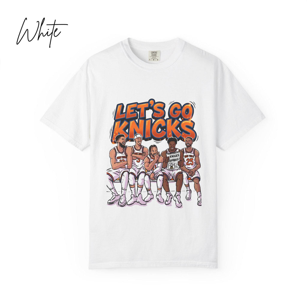 Let'S Go Knicks Vintage York Basketball Retro Hoops Fan Nyc Basketball Him (2)