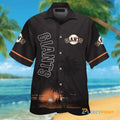 San Francisco Giants MLB Floral Inflated Sports Hawaiian Shirt