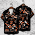 San Francisco Giants Unique Grunge Hawaiian Shirt