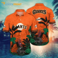 San Francisco Giants MLB Tropical Fruits Warm Breezes Aloha Shirt