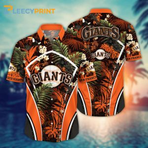 San Francisco Giants Shirt Warmth Floral MLB Hawaiian