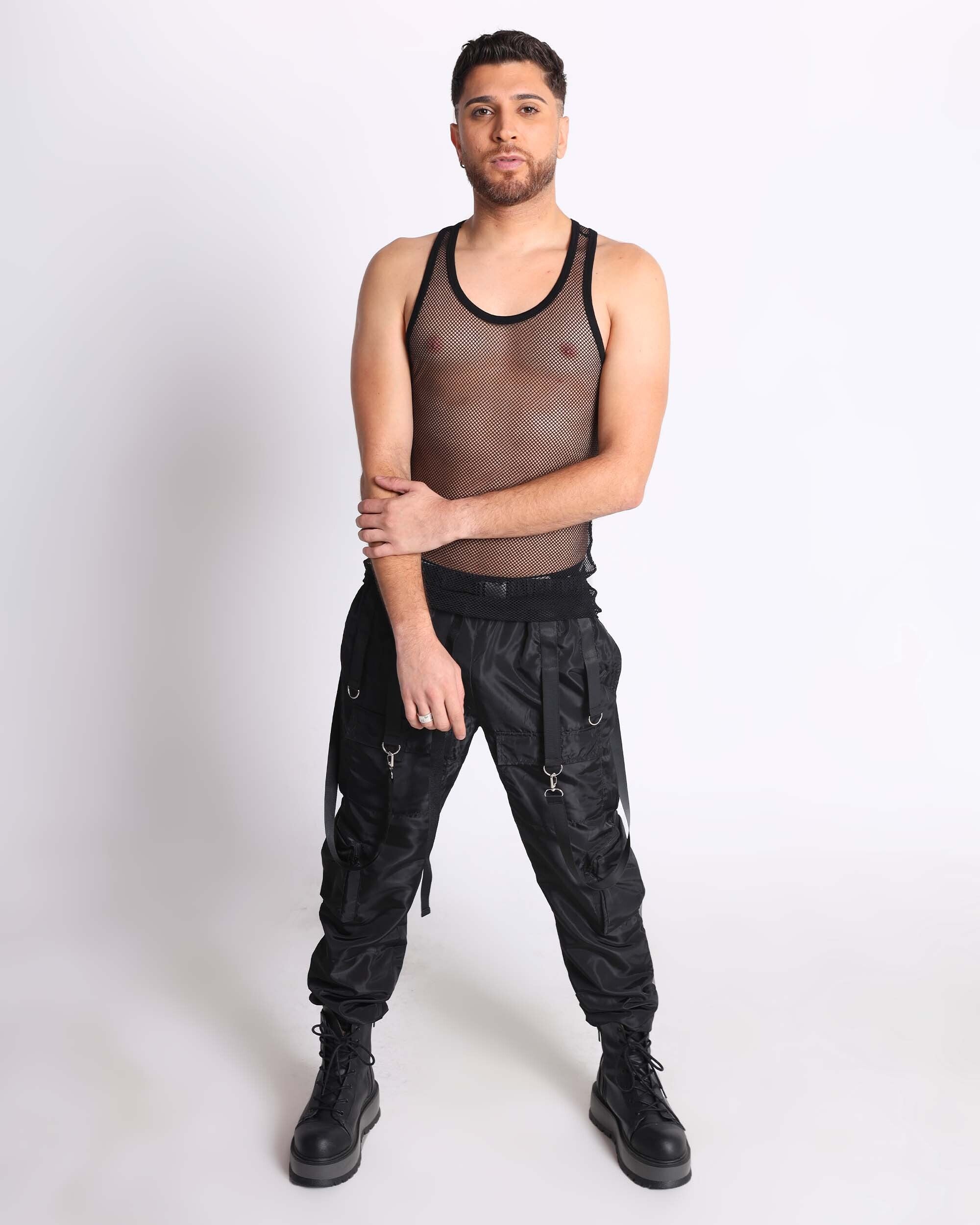 Unisex Tempest Men's Fishnet Tank