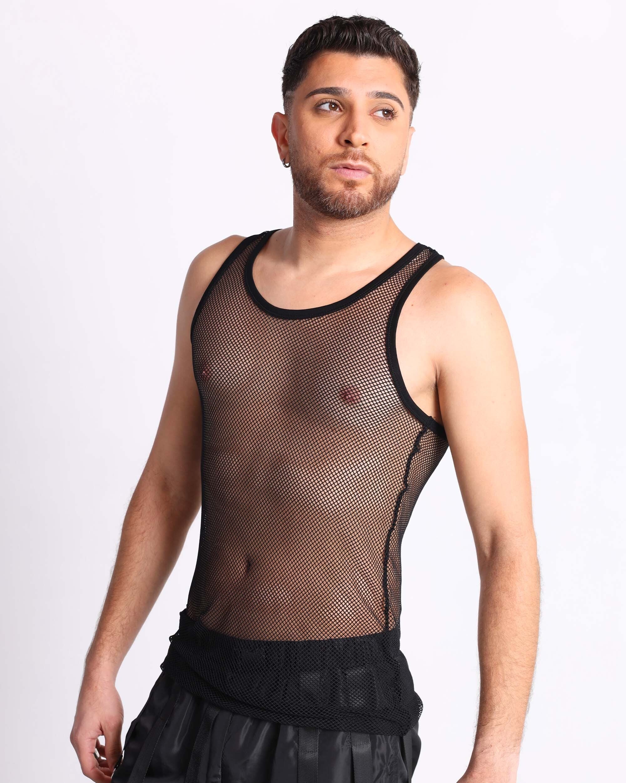 Unisex Tempest Men's Fishnet Tank