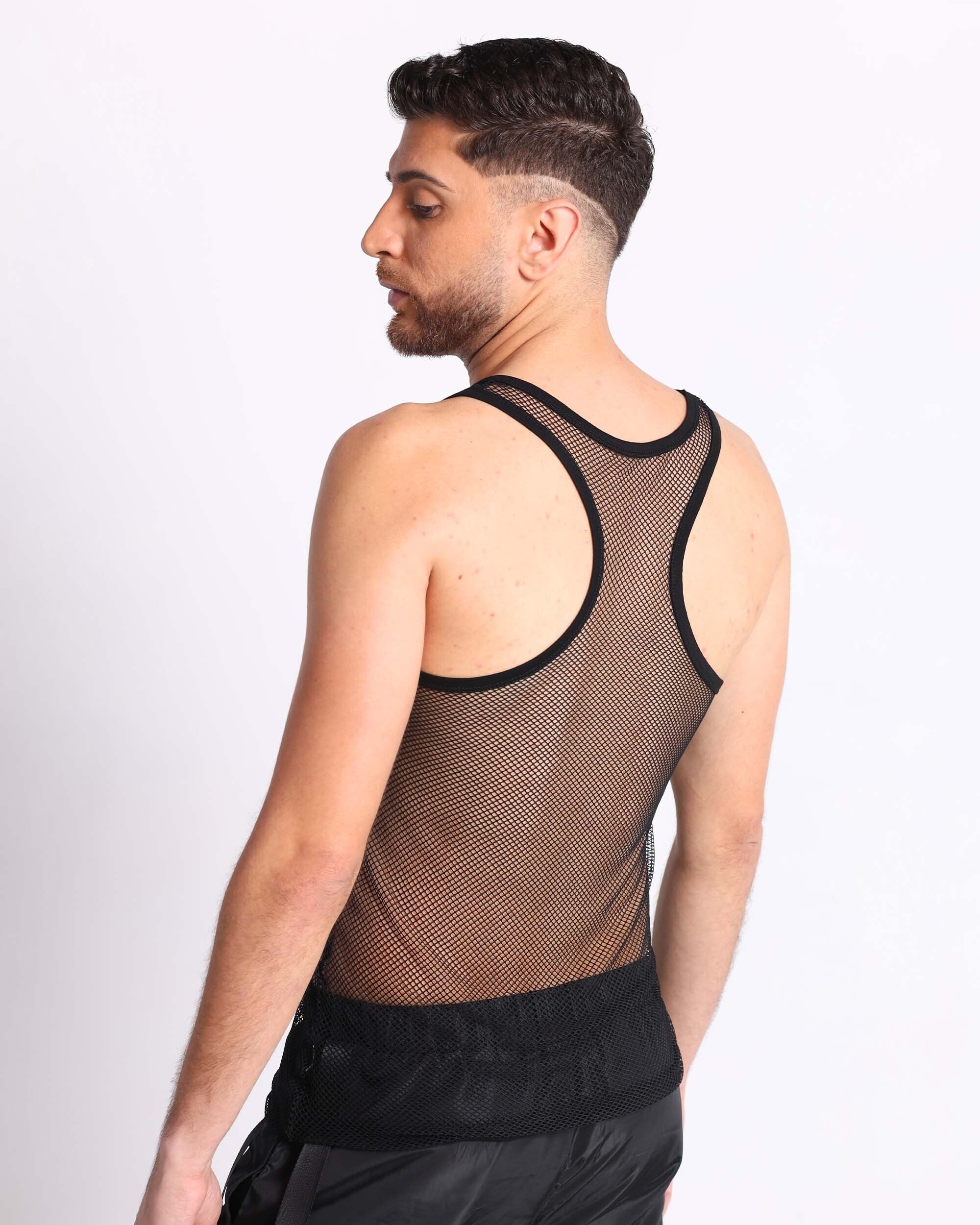 Unisex Tempest Men's Fishnet Tank
