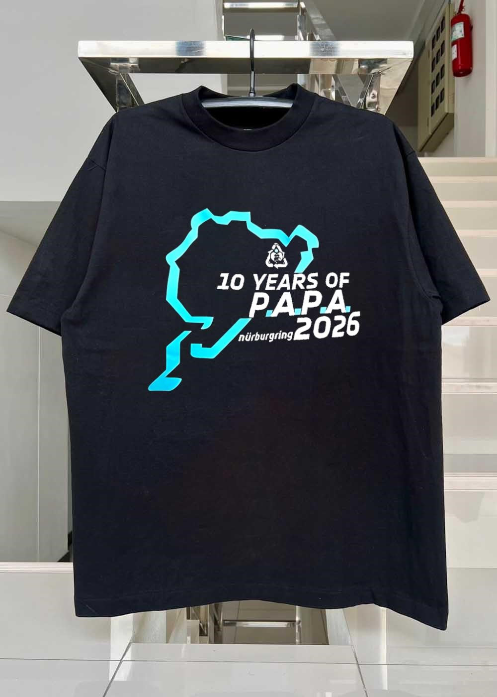 10 Years of P.A.P.A. Nürburgring 2026 Commemorative Racing T-Shirt