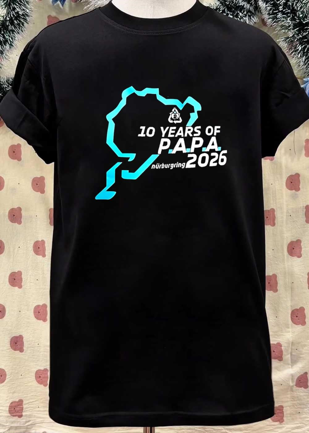 10 Years of P.A.P.A. Nürburgring 2026 Commemorative Racing T-Shirt