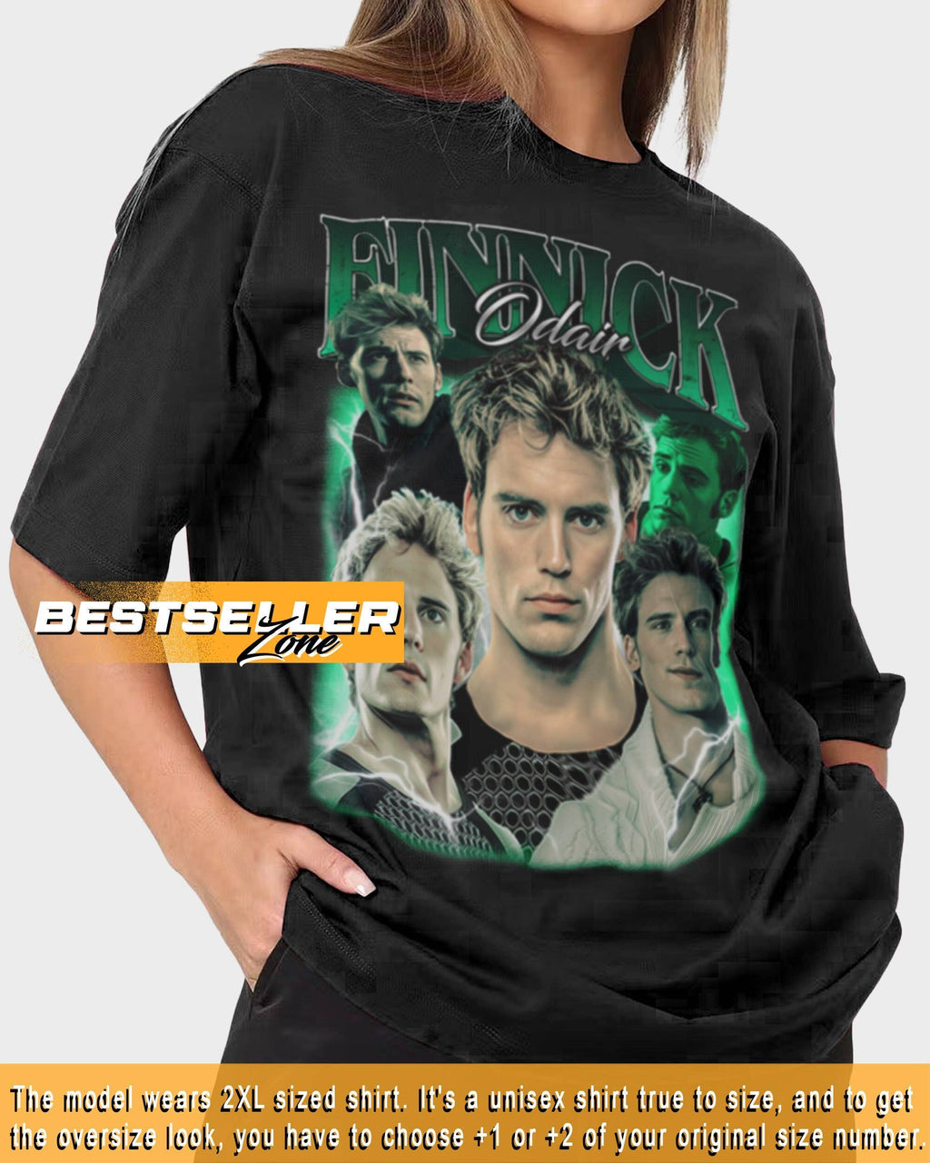 Finnick Odair Vintage Bootleg Shirt - Classic Movie Series T
