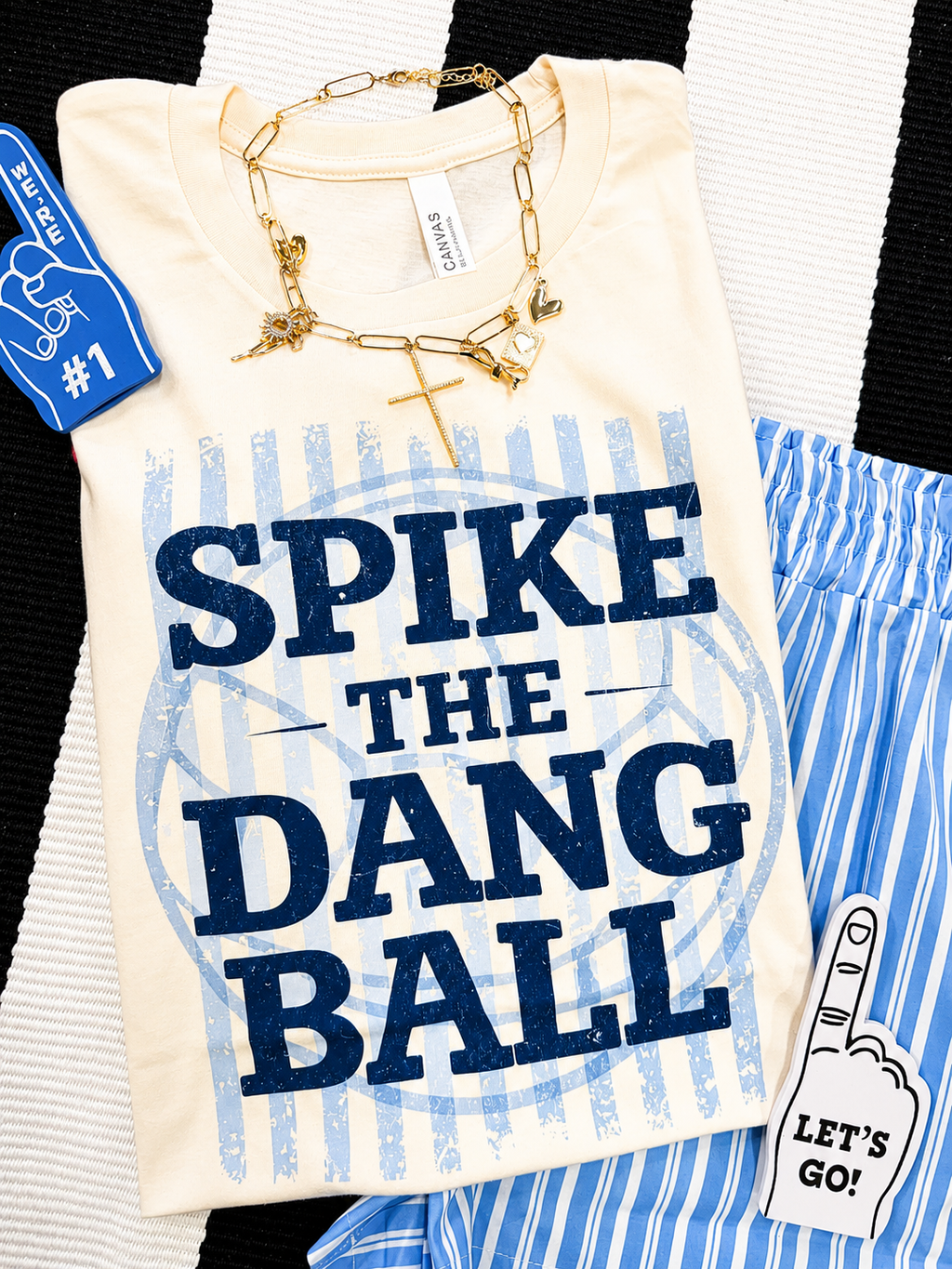 Spike the Dang Ball Volleyball Tee