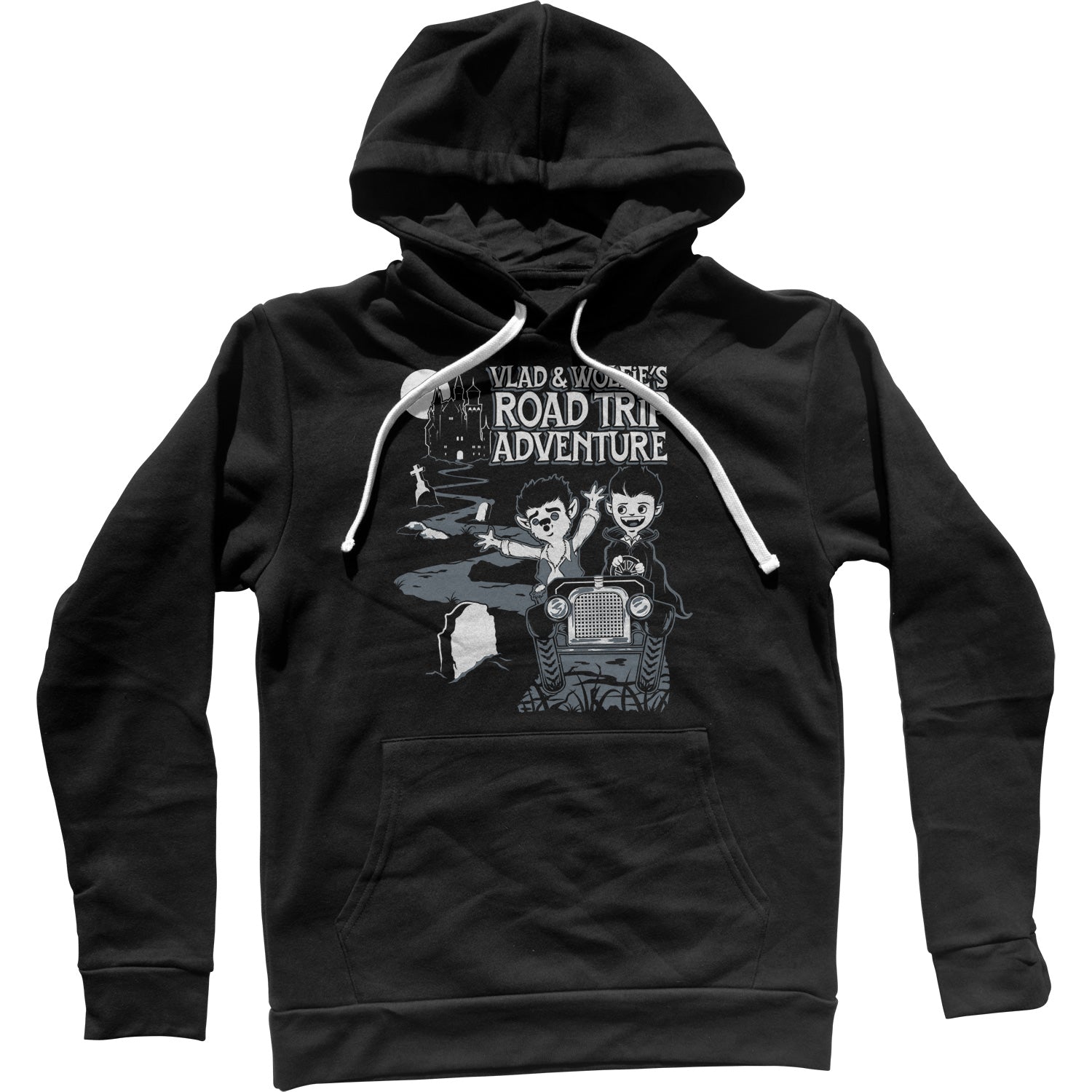 Vlad and Wolfie's Road Trip Adventure Unisex Hoodie