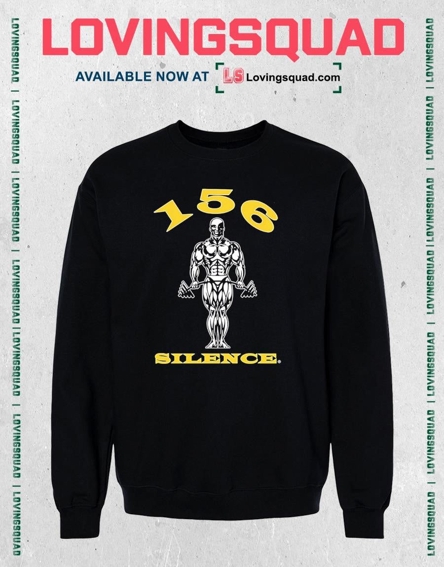 156 Silence Gold’s Gym bodybuilder T-shirt