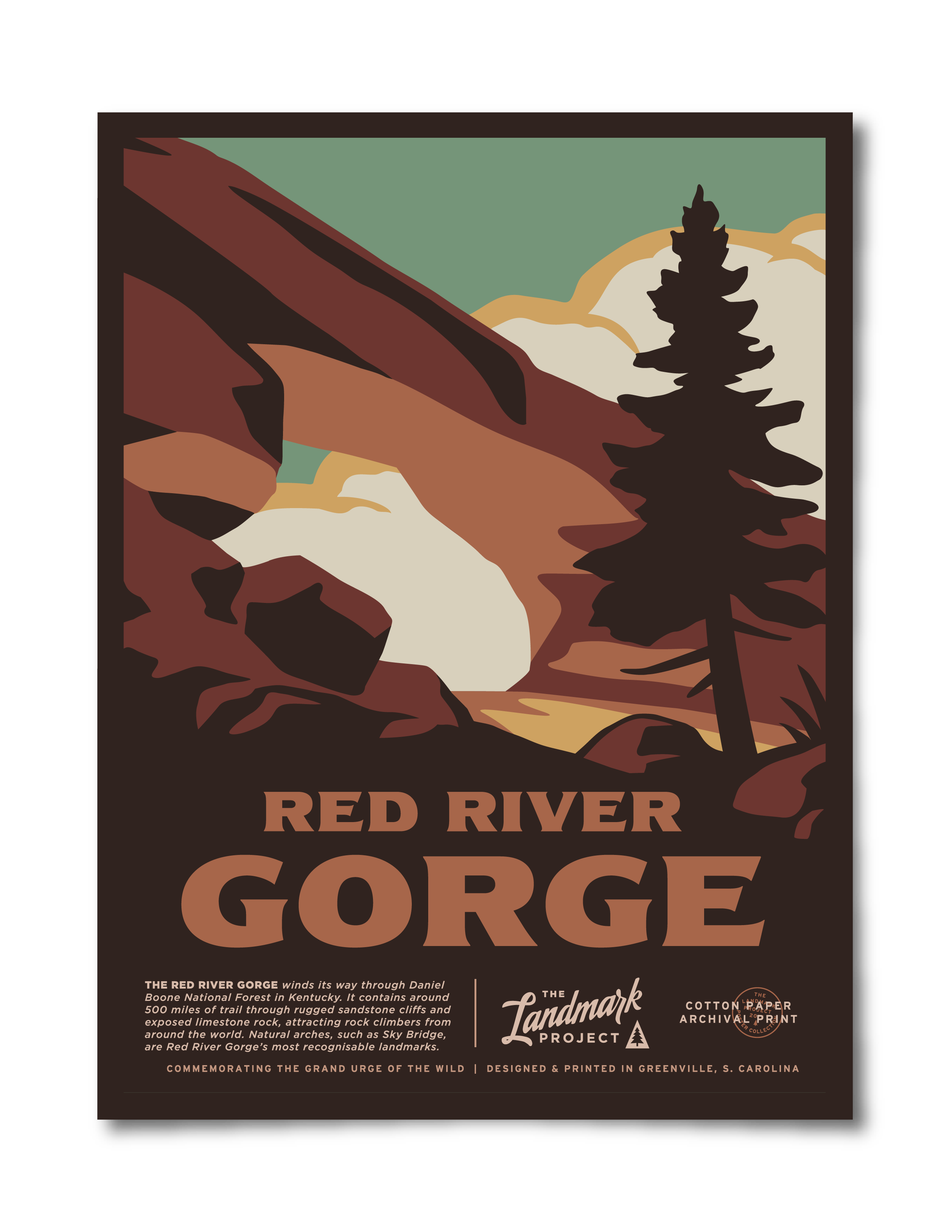 Red River Gorge Poster