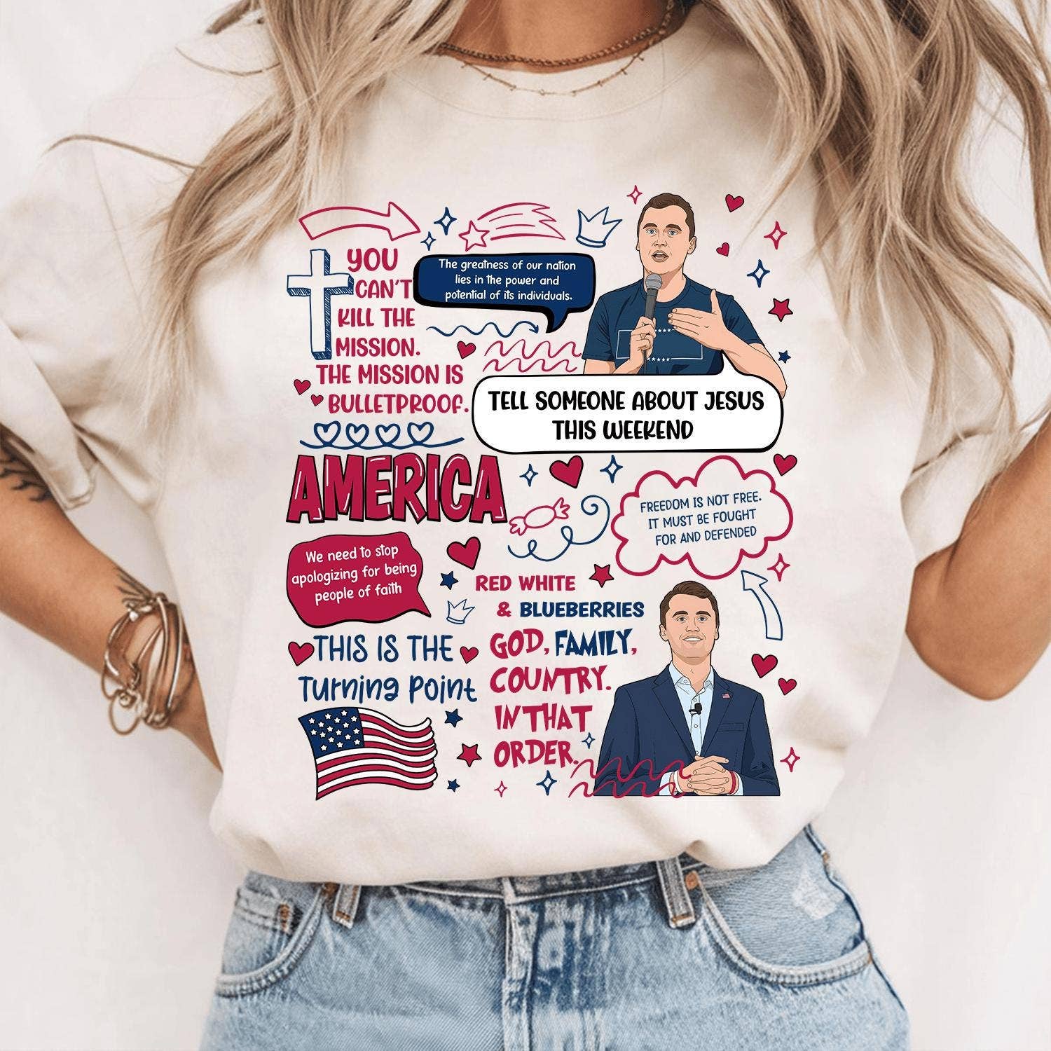 God Family Country Tee, Turning Point