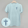 Seashell Cross (Left Chest)