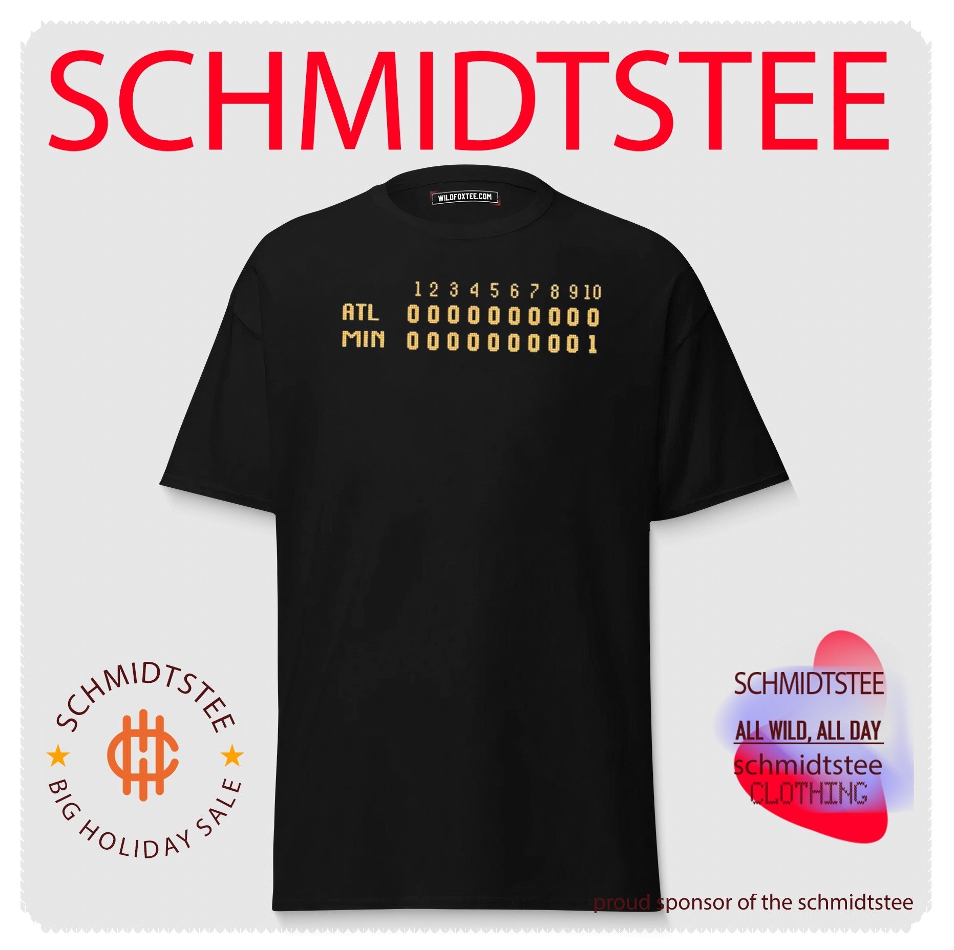 1991 Minnesota Baseball Game 7 Scoreboard shirt