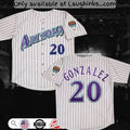 1999 2000 Luis Gonzalez Arizona Diamondbacks Baseball Jersey Shirt Full Printed