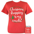 Lulu Mac-Christmas Cardio-Heather Red SS-LM34